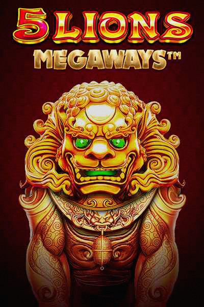 Naslovnica slota 5 Lions Megaways u lobiju Casinova Casina