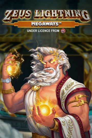 Naslovnica slota Zeus Lightning MegaWays u lobiju Kingmaker Casina